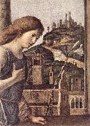 CIMA da Conegliano The Annunciation (detail) dsg oil on canvas